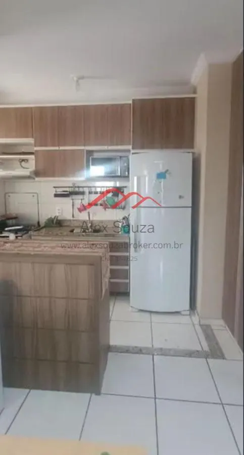 Imagem Apartamento para Venda em Hortolândia, Vila São Pedro, 2 dormitórios, 1 suíte, 2 banheiros, 1 vaga