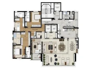 Imagem Edifício Lindenberg Itaim Bibi São Paulo, apartamento em Itaim Bibi São Paulo SP, apartamento 4 quartos a venda em São Paulo SP