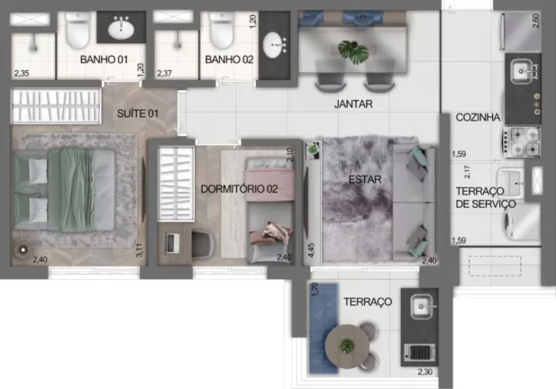 Imagem APARTAMENTO RESIDENCIAL em São Paulo - SP, Ibirapuera