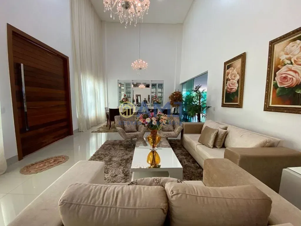 Imagem CHÁCARA DE ALTO PADRÃO À VENDA | CONDOMÍNIO TERRA DO BOI II - HIDROLÂNDIA/GO Porteira Fechada | 2.000 m² de terreno | 625 m² de área construída