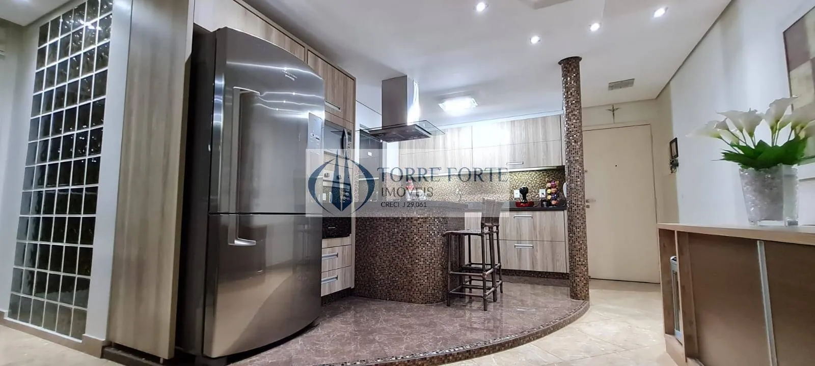 Imagem Cobertura Duplex 3 dormitórios1 suíte e 2 vagas Mobiliado Sitio da Figueira