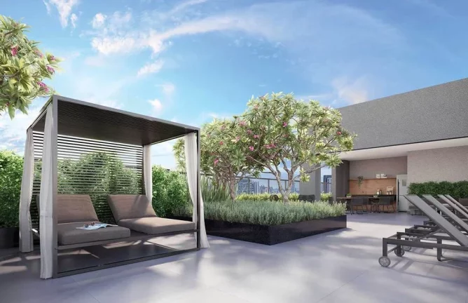 Imagem Apartamento à Venda Em Moema Com 1 Suíte e 1 Vaga - Em Construção