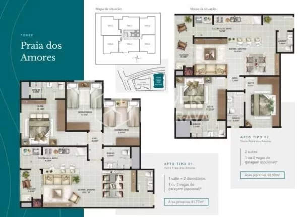 Imagem APARTAMENTO A VENDA 3 DORMITORIOS PRAIA BRAVA ITAJAI
