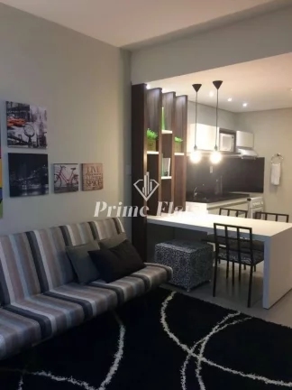 Imagem Flat disponível para locação no Le Bougainville, com 42m², 1 dormitório e 1 vaga de garagem