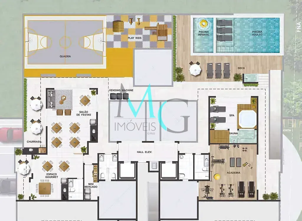 Imagem Apartamento à venda 3 Quartos 1 Suite 1 Vaga 77.22M² Freguesia (Jacarepaguá) Rio de Janeiro - RJ | Mode Freguesia
