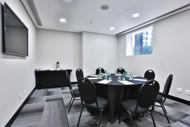 Imagem Flat disponível para venda no Park Inn by Radisson Berrini no Brooklin, com 28m², 1 dormitório e 1 vaga