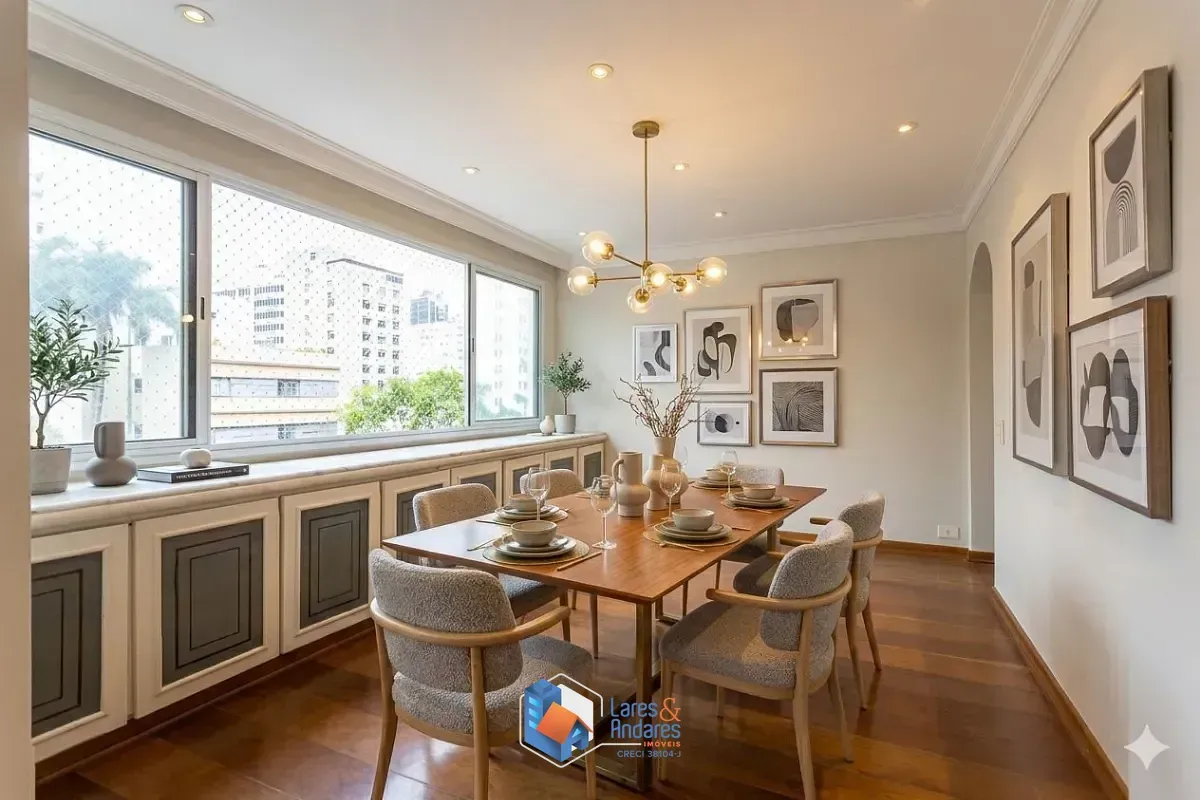 Imagem Apartamento para venda em Itaim Bibi com 4 quartos, sendo 1 suíte, 196m²