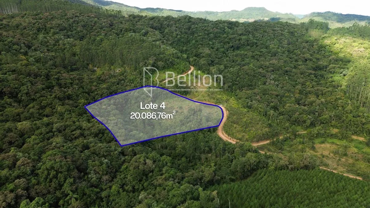 Imagem Terreno com 20.086,76m² em Ribeirão Coração, Benedito Novo