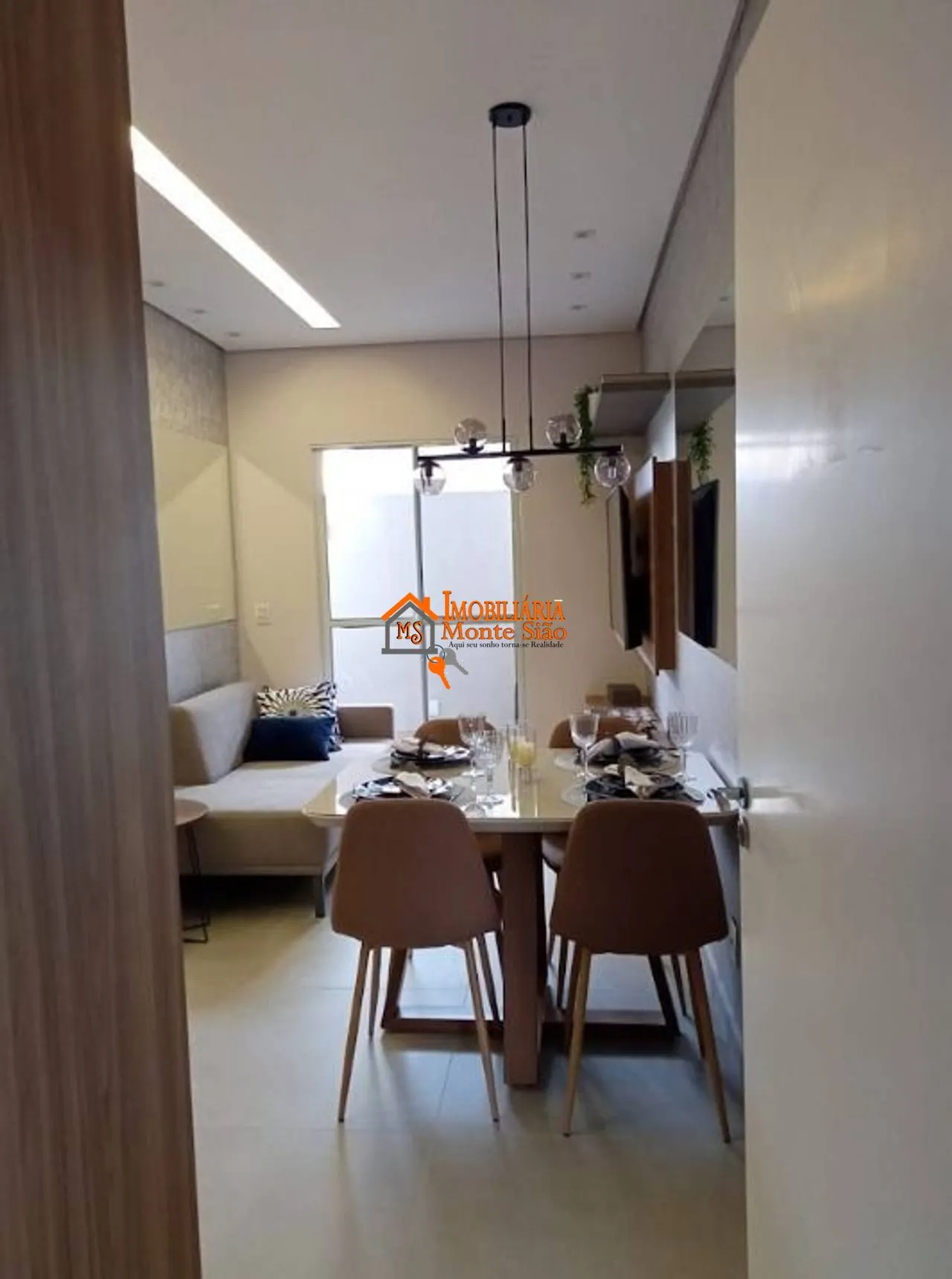 Imagem Apartamento com 2 dormitórios à venda, 47 m² por R$ 421.617 - Vila Augusta - Guarulhos/SP