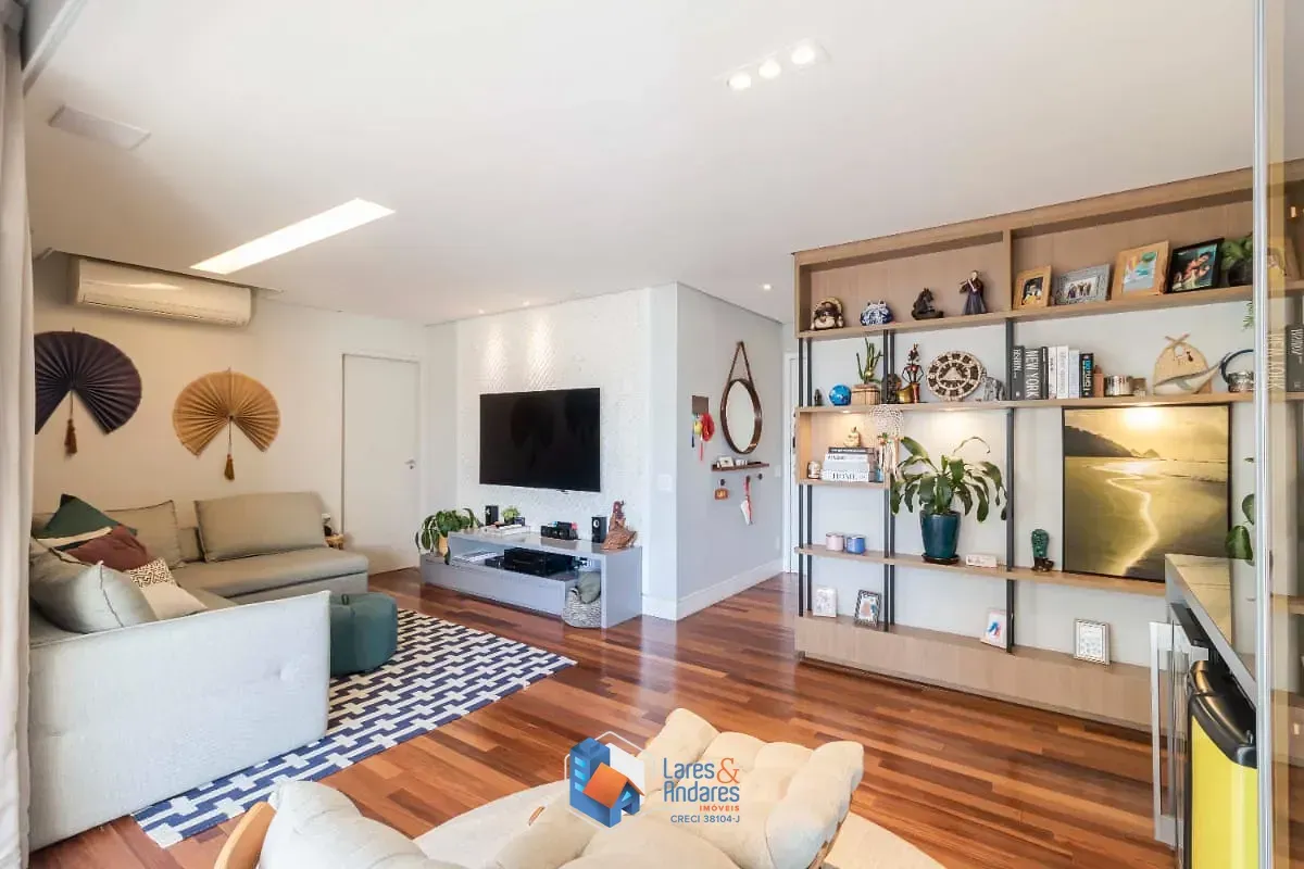 Imagem Apartamento para venda em Brooklin com 3 quartos, sendo 3 suítes, 134m²
