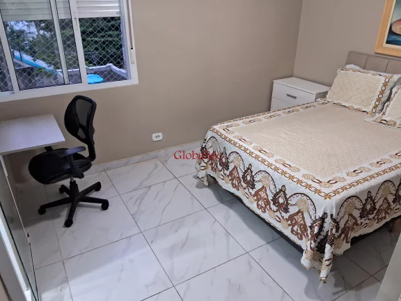 Imagem Belíssimo apartamento de 2 dormitórios em Santos no José Menino na avenida da praia à venda por R$ 480.000,00