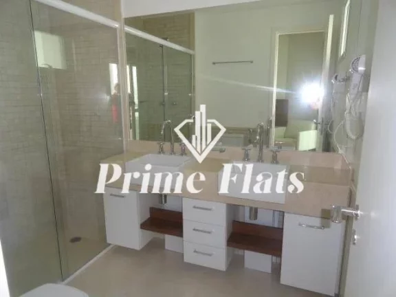 Imagem Flat disponível para locação no Estanconfor Villa Olímpia, com 133m², 2 dormitórios e 2 vagas de garagem