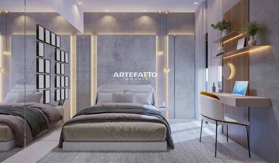 Imagem Casa de condomínio à venda em Franca, Chácara Espraiado, com 3 quartos, 128m2