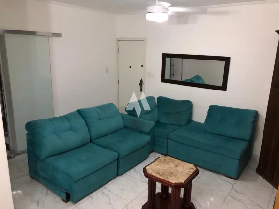 Imagem Apartamento Gonzaguinha São Vicente, 85m² com 2 dorms, varanda, vaga!