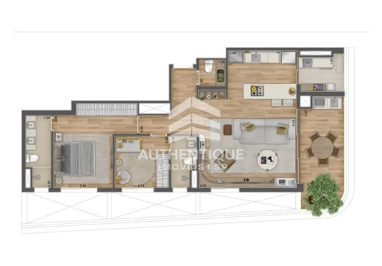 Imagem BIOARQ PINHEIROS - Apartamento à venda no bairro Pinheiros - São Paulo/SP, Zona Oeste