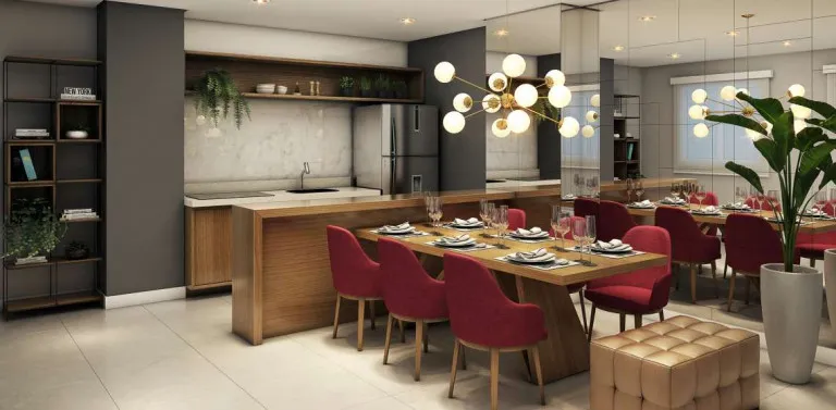 Imagem Apartamento com 2 Quartos à Venda, 42 m² em Jabaquara - Santos