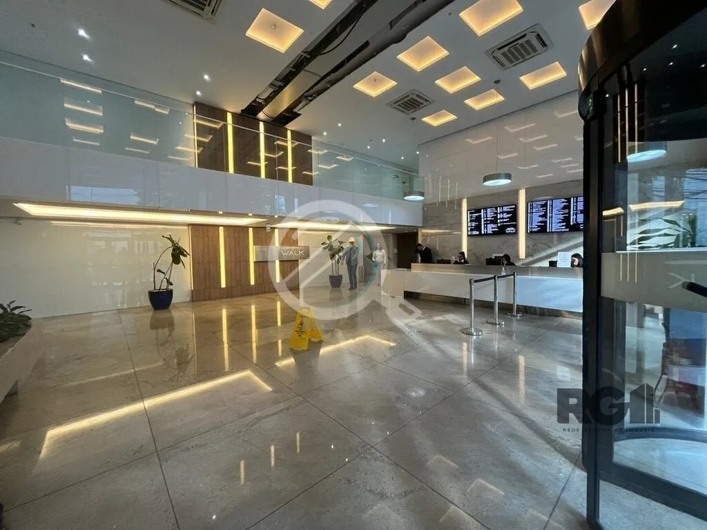 Imagem Sala comercial mobiliada no sofisticado empreendimento Walk Business, localizada no 9º andar, de fr...