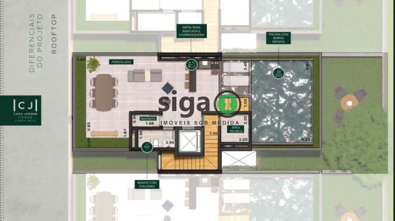 Imagem Casa em Condomínio Residencial em Campo Belo