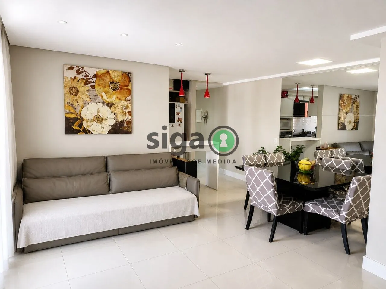 Imagem Apartamento à venda com 103m², 3 quartos e 2 vagas