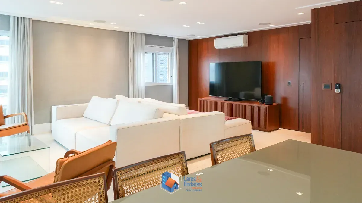 Foto do imóvel Apartamento para venda em Brooklin com 3 quartos, sendo 3 suítes, 165m² em Rua Professor José Leite e Oiticica