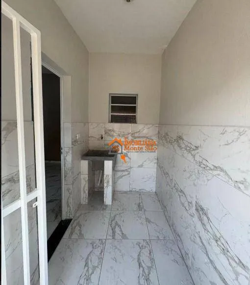 Imagem Casa com 1 dormitório para alugar, 37 m² por R$ 1.215/mês - Chácara Cabuçu - Guarulhos/SP