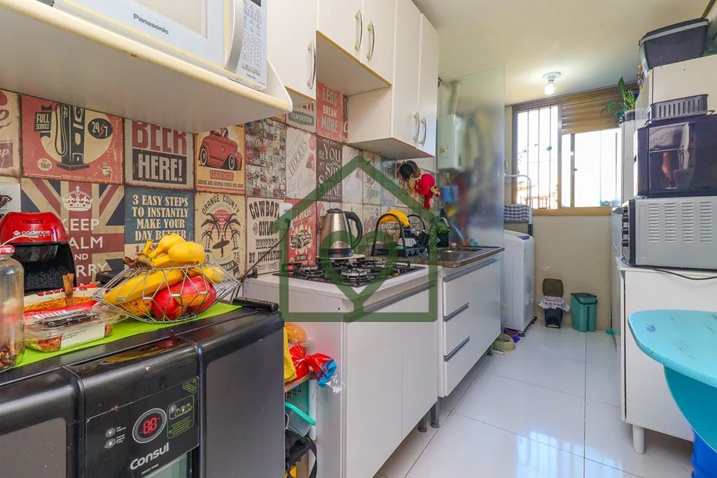 Imagem Apartamento de 2 dormitórios, com churrasqueira, 64m², térreo, box escriturado, condomínio com i...