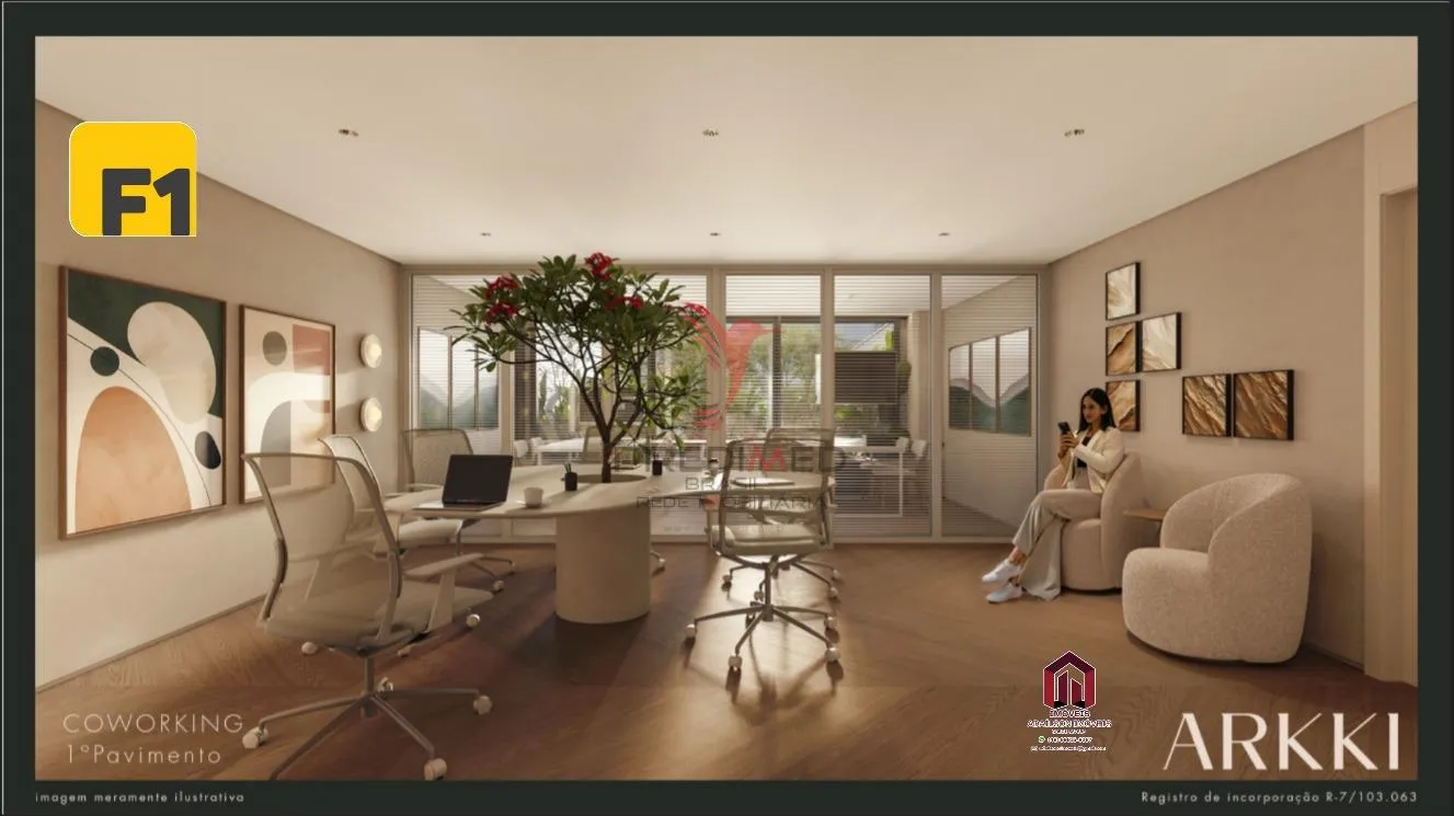 Imagem lançamento Residencial ARkki no Centro de Florianópolis SC Brasil