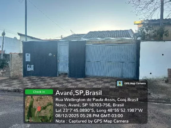 Oportunidade Única em AVARE - SP | Tipo: Casa | Negociação: Leilão | Situação: Imóvel em RUA WELLINGTON DE PAULA ASSIS