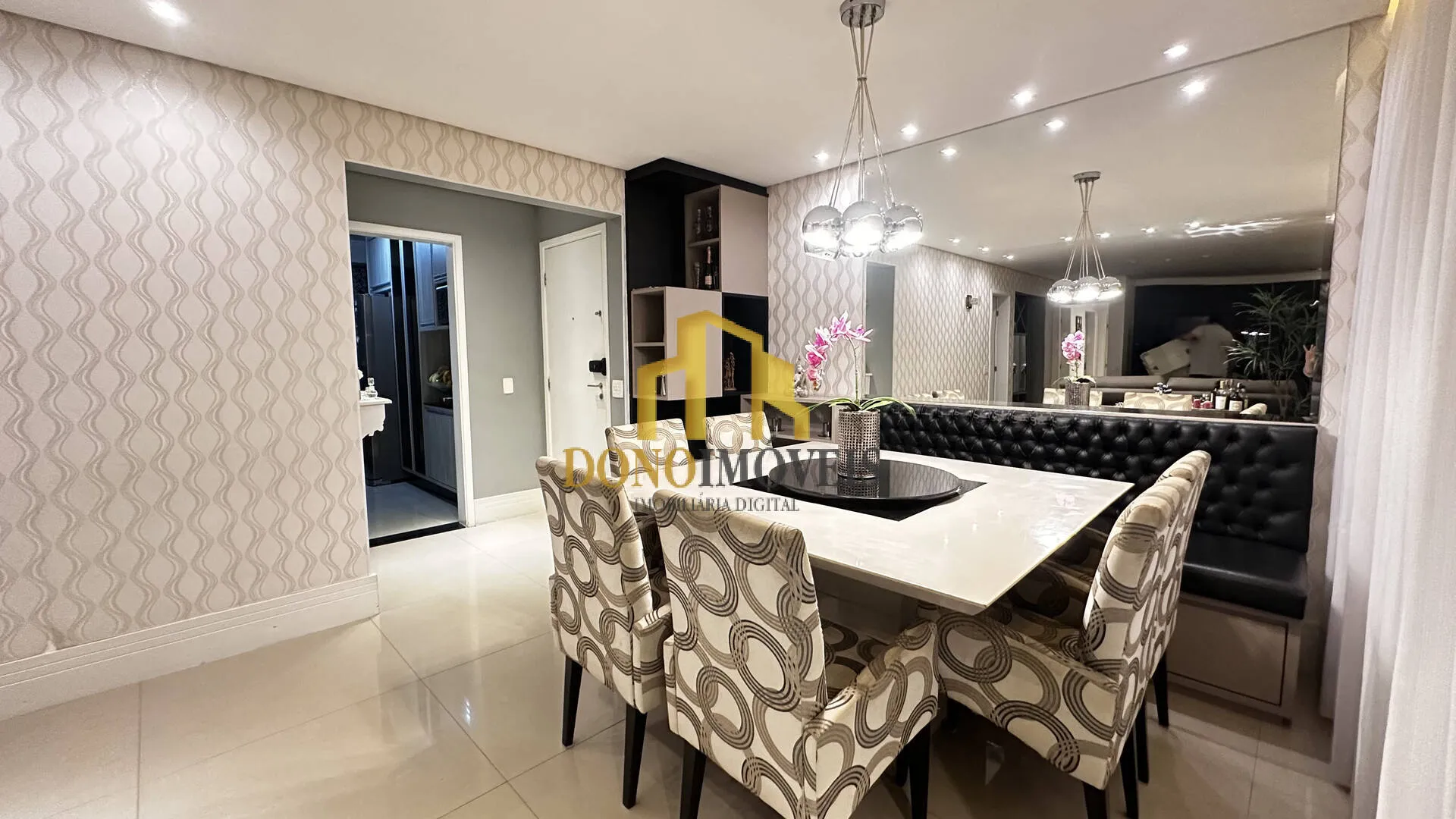 Imagem Apartamento à Venda no Domo Life | 123m² | 3 Dormitórios | Vista Piscina