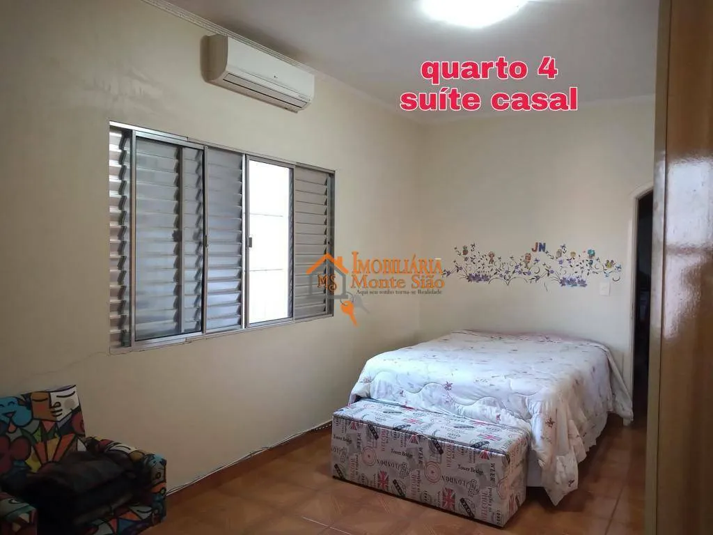 Imagem Sobrado com 4 dormitórios à venda, 247 m² por R$ 720.000,00 - Vila Paraíso - Guarulhos/SP