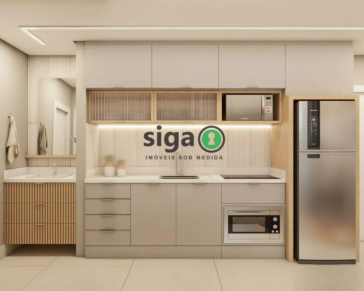 Imagem Apartamento á venda 38m² com 1 quarto, 1 vaga localizado no eixo Berrini x Chucrizaidan.