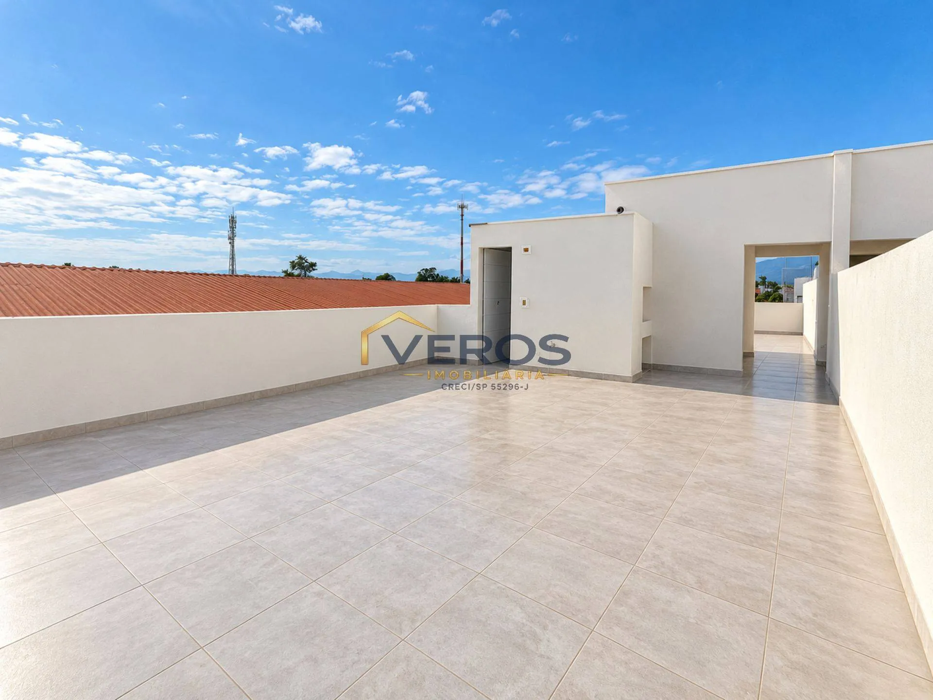 Imagem Apartamento novo terraço privativo para venda a 400m da praia Massaguaçu