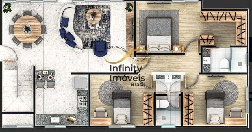 Imagem Residencial Vilma Xavier - Apartamento à venda no bairro Padre Eustáquio - Belo Horizonte/MG