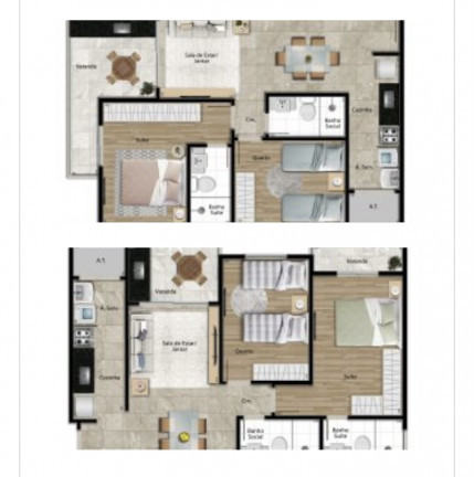 Apartamento com 1 Quarto à Venda, 38 m² em Jardim da Penha - Vitória