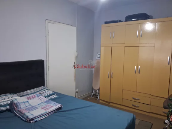 Imagem Apartamento a venda em Santos no bairro da Aparecida de 2 dormitórios no primeiro andar de frente com uma vaga de garagem por R$ 426.000,00