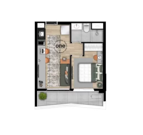 Imagem NEX ONE ALTO DA BOA VISTA - Studio 27m² (Unidade de Revenda), próximo à Estação Borba Gato do Metrô!