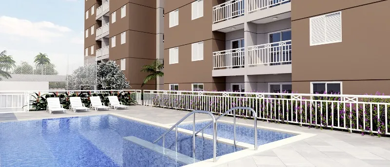 Imagem Condomínio Vitale Taboão São Bernardo do Campo Sp, apartamento com 2 quartos em Taboão São Bernardo