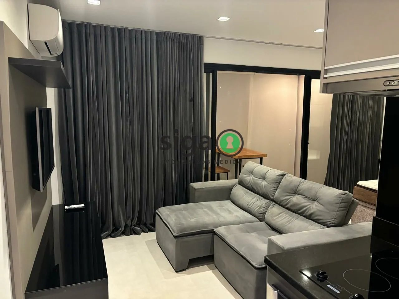 Imagem Apartamento de 38 metros 1 dormitório 1 vaga para locação no Campo Belo