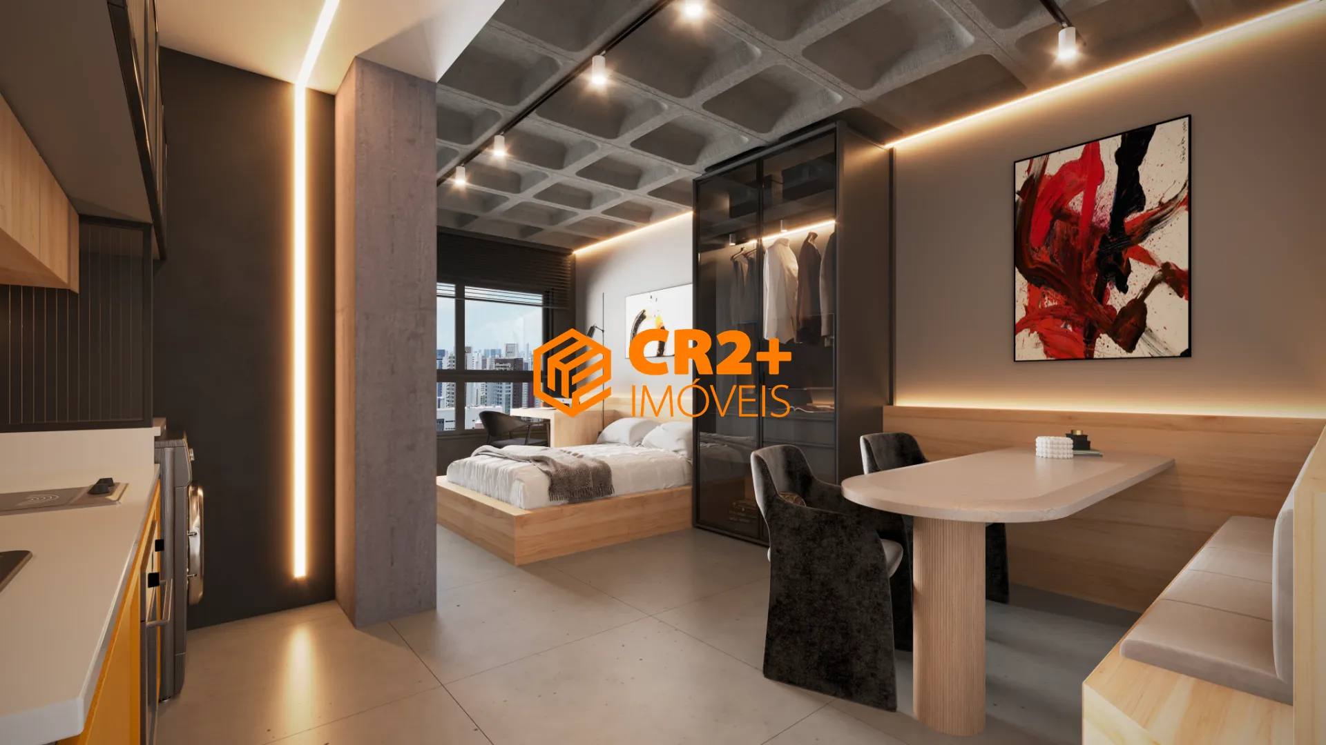 Imagem Studio a Venda de 24m² com 1 quarto em bairro Escolha um bairro... em Recife