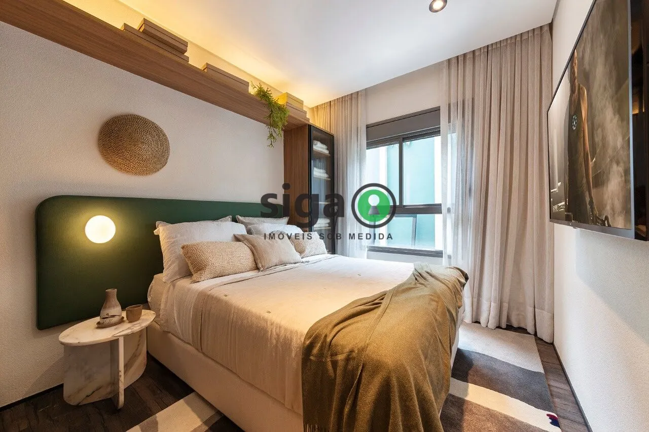 Imagem Apartamento á venda com 2 dormitórios sendo 1 suíte,1 vaga, localizado na Chácara Santo Antônio/SP