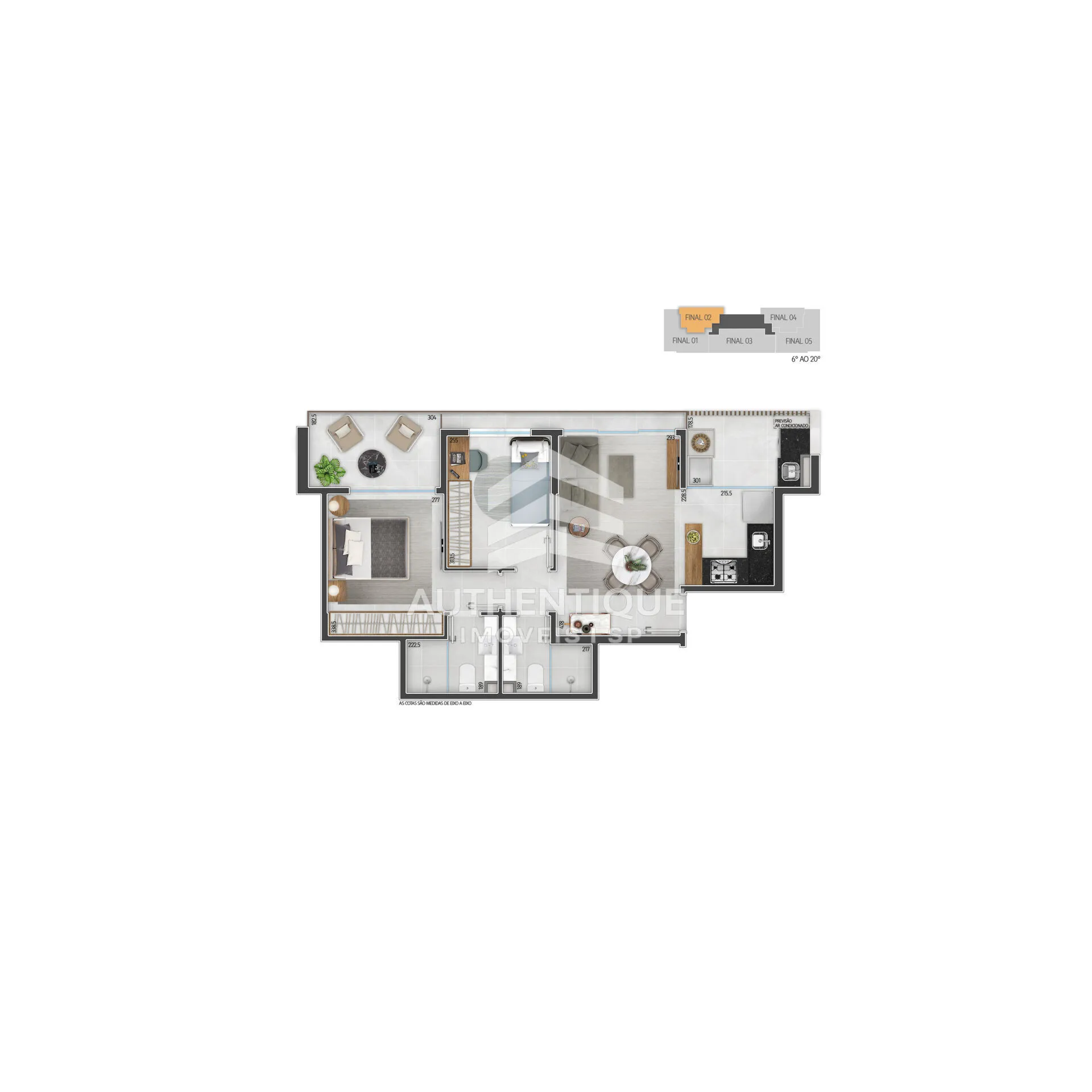 Imagem DIAMOND JARDINS - Apartamento no bairro Jardins à venda
