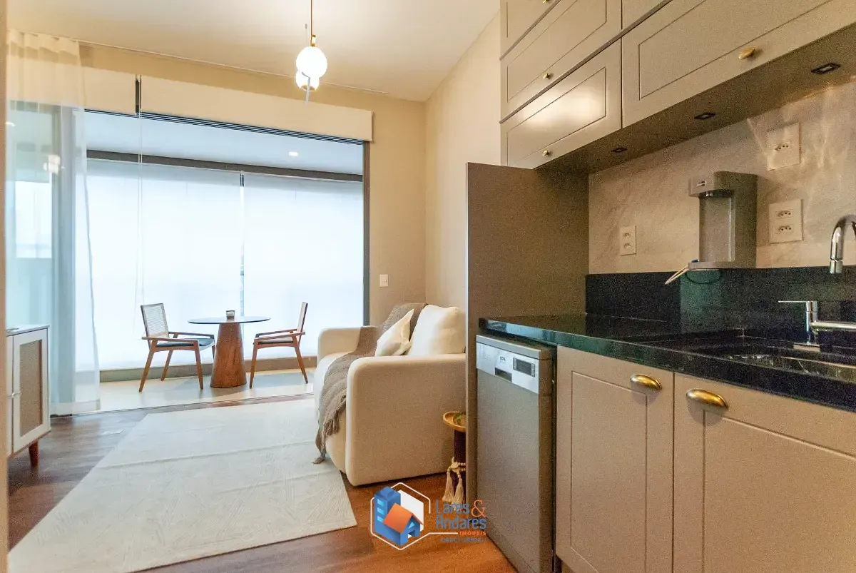 Imagem Apartamento para venda em Vila Nova Conceição com 1 quarto, 35m²