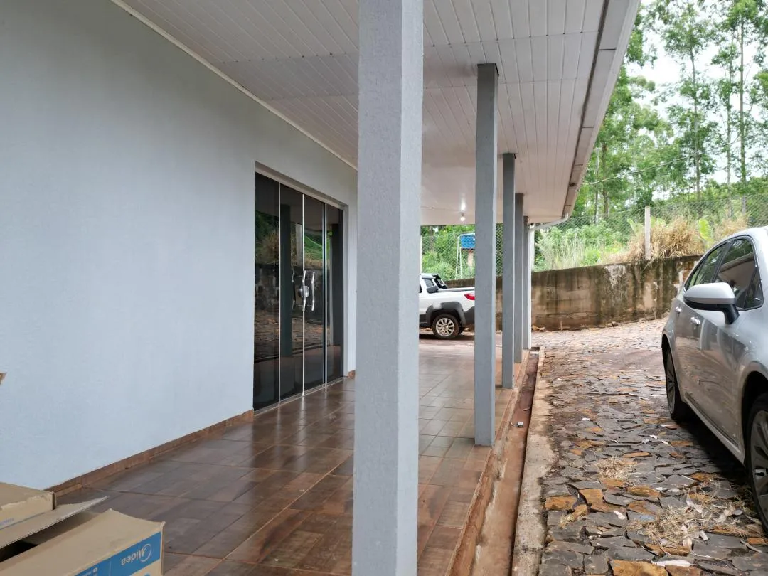 Imagem Casa mobiliada frente para água com churrasqueira e pomar em Boa Vista da Aparecida