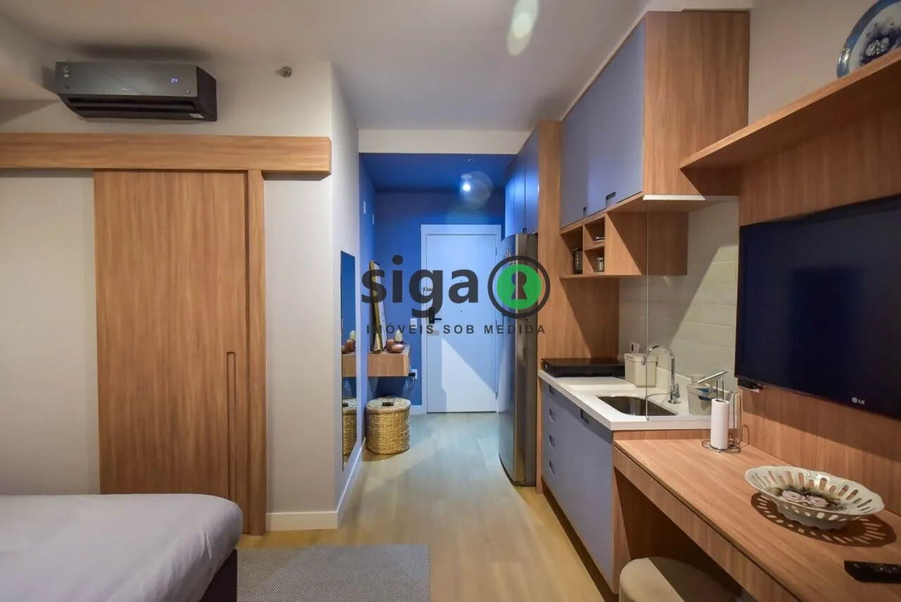 Imagem Vende-se Studio de 25 m² no Brooklin em São Paulo em excelente localização