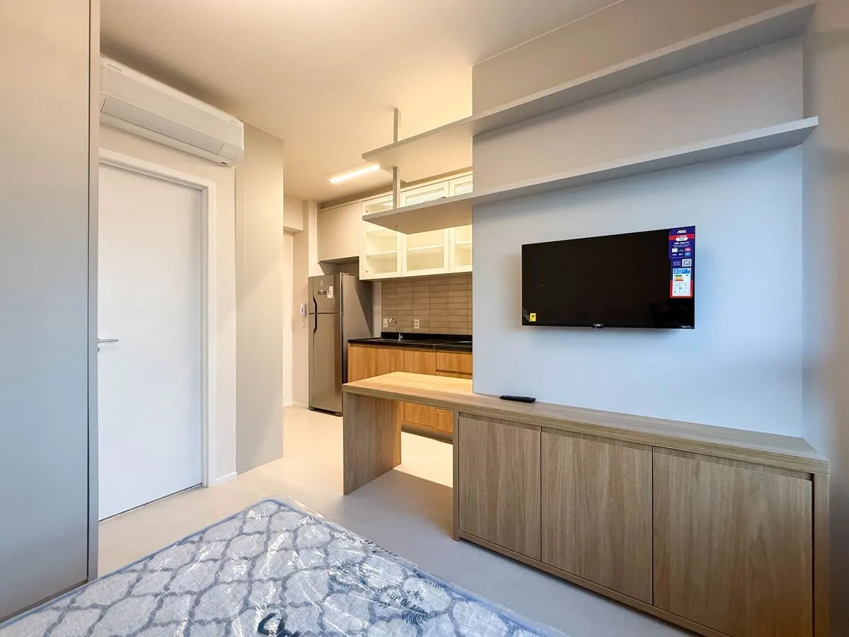 Imagem Apartamento com 1 Quarto para alugar, 25m² - Pinheiros