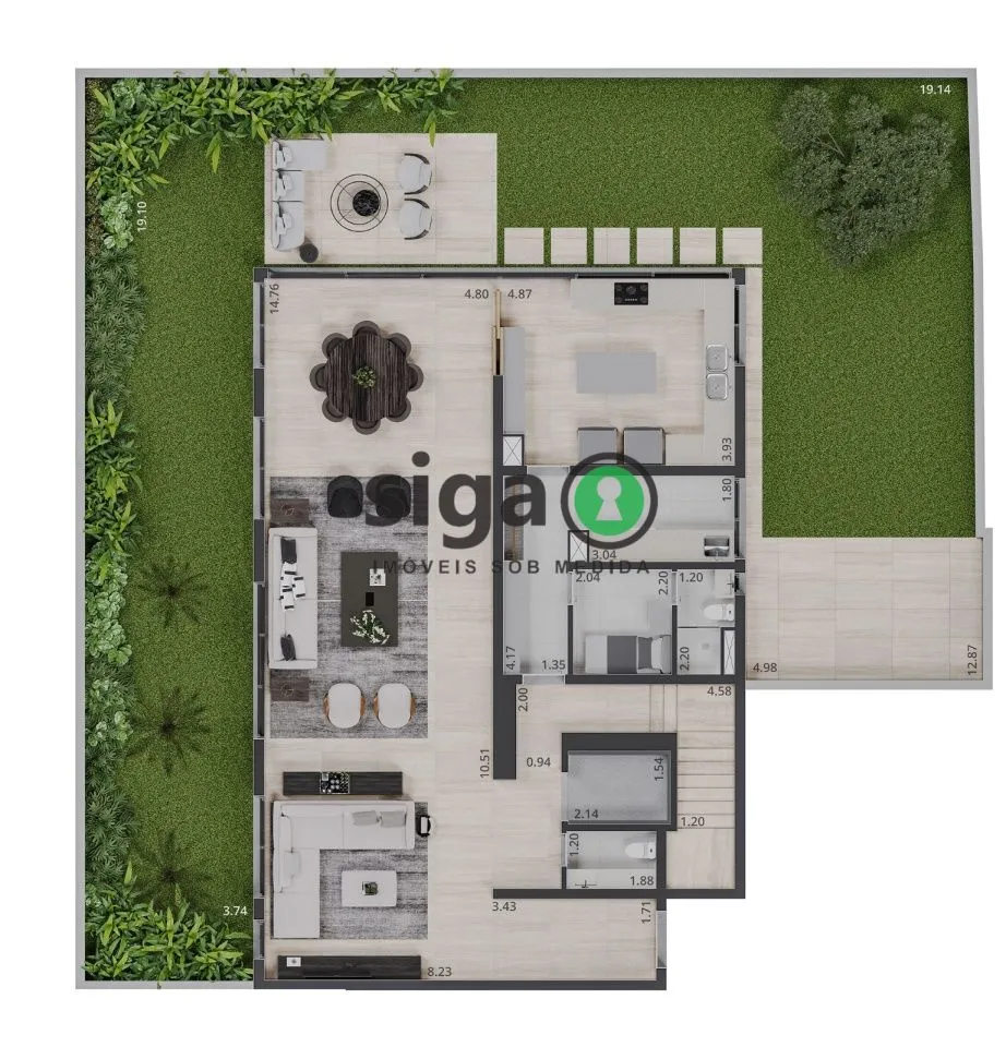 Imagem Apartamento para venda no Jardim Guedala / Cidade Jardim com 04 quartos
