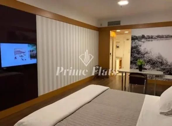 Imagem Flat disponível para venda no Wyndham Garden Convention Nortel, com 35m², 1 dormitório e 1 vaga de garagem