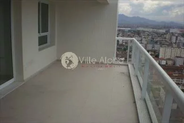 Imagem Apartamento a venda com lazer próximo a praia em Santos.