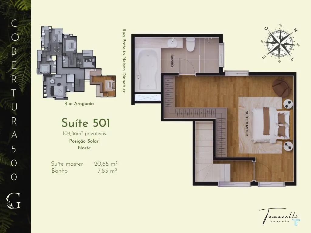 Imagem Apartamento à venda em Gramado, Piratini, com 2 quartos, 71.52m2