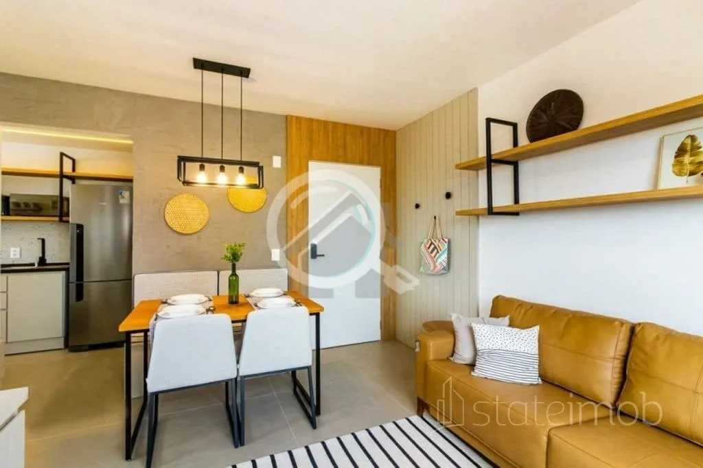 Imagem Apartamento mobiliado e pronto pra morar com 43 m², 1 dormitório e 1 vaga de garagem rotativa no b...